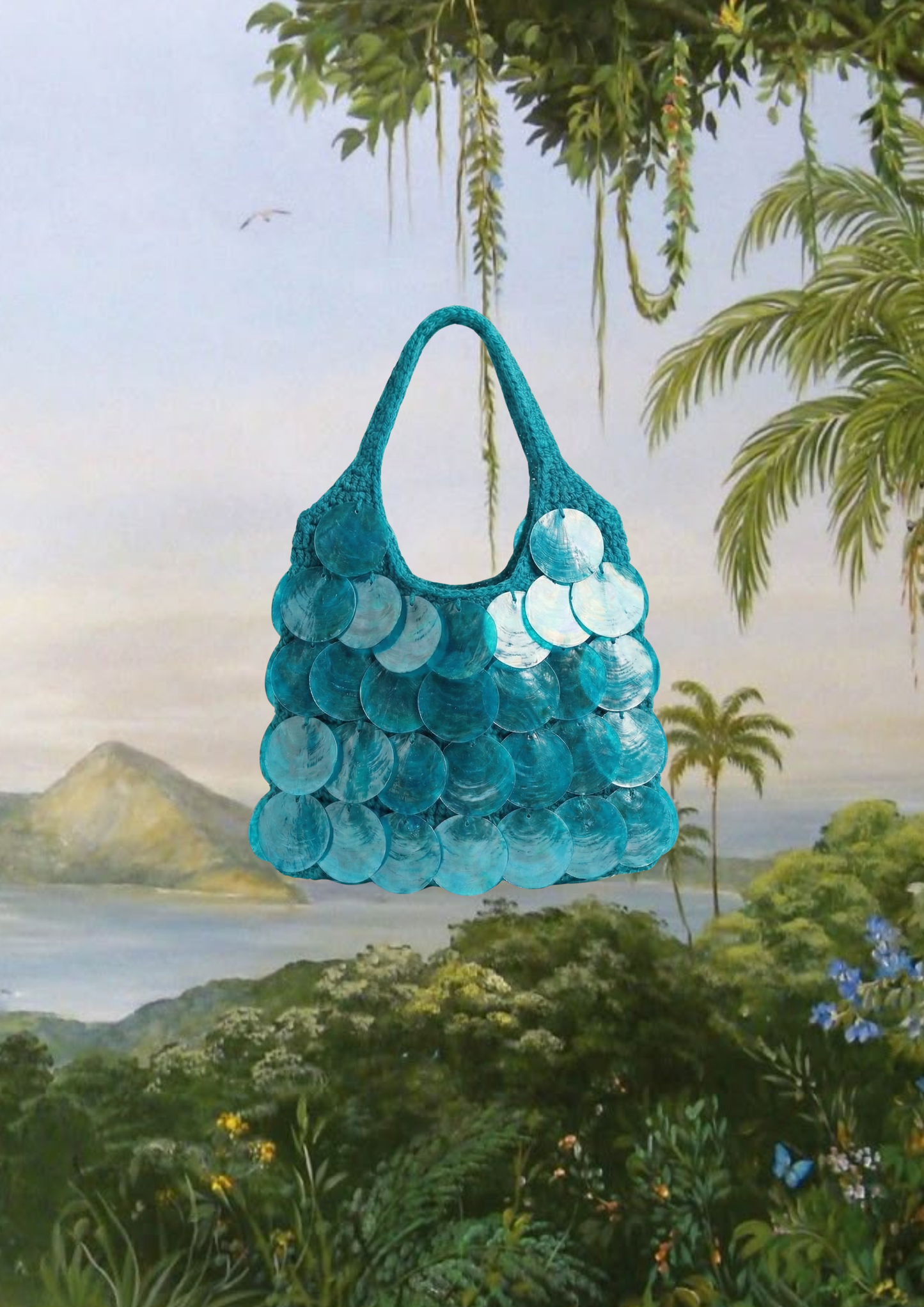 Valentine Bag Turquoise