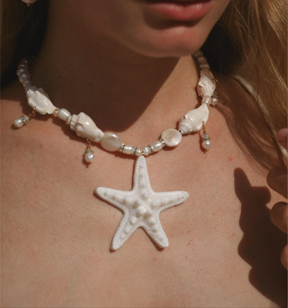 Necklaces – Milky Shell